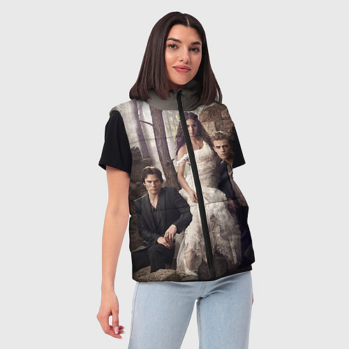 Женский жилет Vampire Queen / 3D-Черный – фото 3