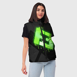 Женский жилет Flipsid3: Black collection, цвет: 3D-красный — фото 2