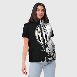 Женский жилет Juventus4, цвет: 3D-светло-серый — фото 2