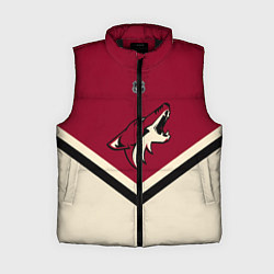 Женский жилет NHL: Arizona Coyotes, цвет: 3D-черный