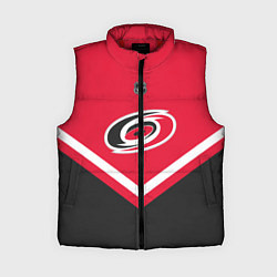 Женский жилет NHL: Carolina Hurricanes, цвет: 3D-красный