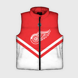 Женский жилет NHL: Detroit Red Wings, цвет: 3D-красный