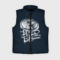 Женский жилет Bleed Blue, цвет: 3D-черный