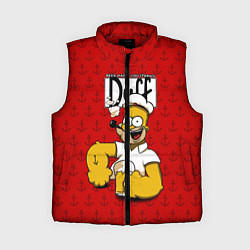 Женский жилет Duff Beer, цвет: 3D-красный