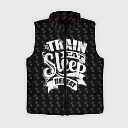 Женский жилет Train Eat Sleep Repeat