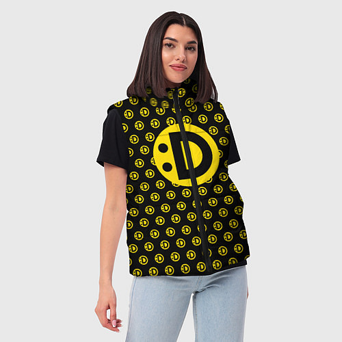 Женский жилет Улыбака / 3D-Светло-серый – фото 3