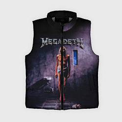 Женский жилет Megadeth: Madness, цвет: 3D-светло-серый