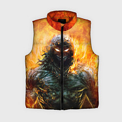 Женский жилет Disturbed: Monster Flame, цвет: 3D-красный