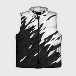 Женский жилет Black & white, цвет: 3D-красный