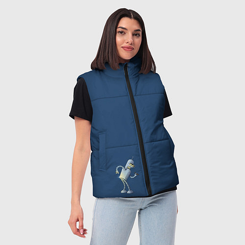 Женский жилет Bender F / 3D-Светло-серый – фото 3