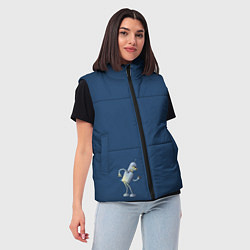 Женский жилет Bender F, цвет: 3D-черный — фото 2