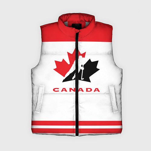 Женский жилет Canada Team / 3D-Светло-серый – фото 1