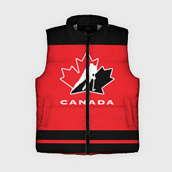 Женский жилет Canada Team, цвет: 3D-светло-серый