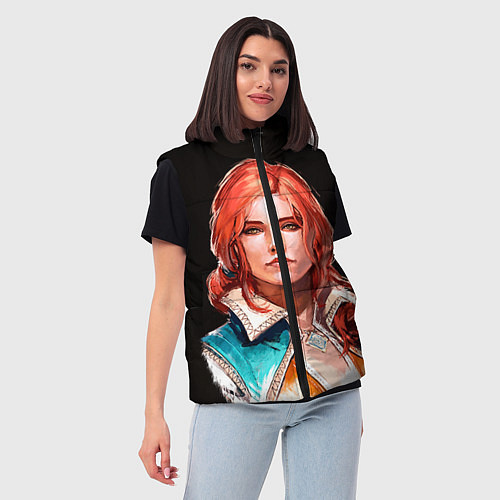 Женский жилет Трисс / 3D-Черный – фото 3