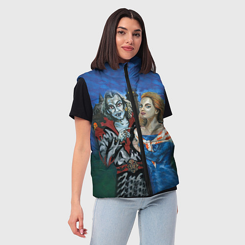 Женский жилет Король и Шут / 3D-Светло-серый – фото 3