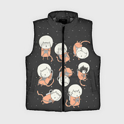 Женский жилет Космические котики