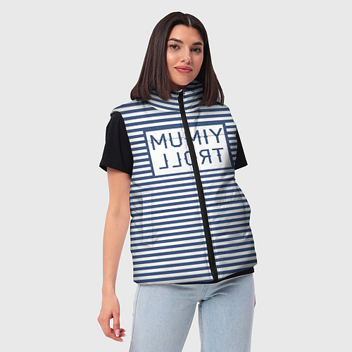 Женский жилет Mumiy Troll / 3D-Черный – фото 3