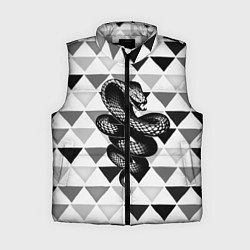 Женский жилет Snake Geometric