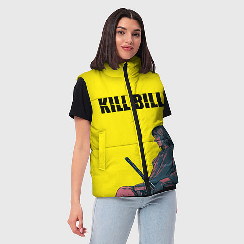 Женский жилет Kill Bill / 3D-Черный – фото 3