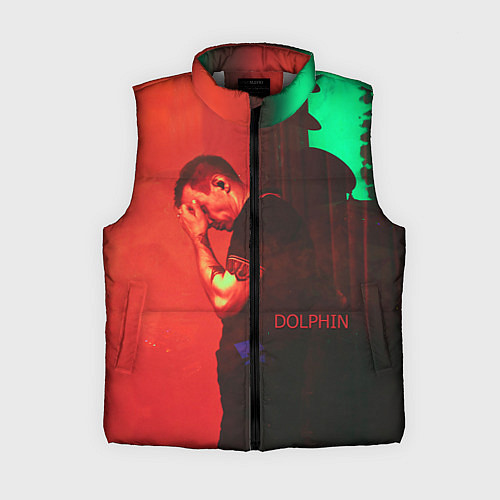 Женский жилет Dolphin Pain / 3D-Светло-серый – фото 1