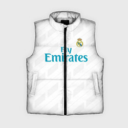 Женский жилет Real Madrid, цвет: 3D-светло-серый