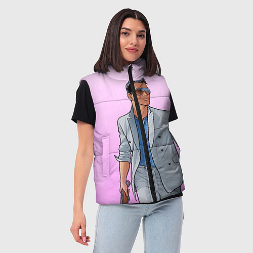 Женский жилет The Loud House / 3D-Красный – фото 3