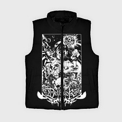 Женский жилет Dethklok: Metalocalypse, цвет: 3D-черный