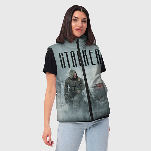 Женский жилет STALKER: Dusk / 3D-Черный – фото 3