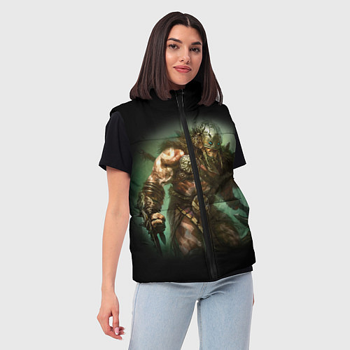 Женский жилет Magic: The Gathering / 3D-Красный – фото 3