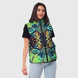 Женский жилет Fractall, цвет: 3D-светло-серый — фото 2