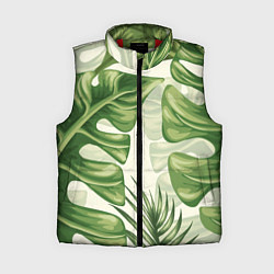 Женский жилет Тропический папоротник