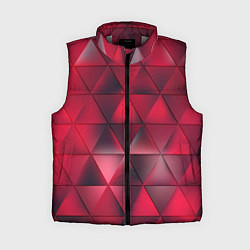 Женский жилет Dark Red, цвет: 3D-светло-серый