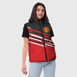 Женский жилет Man UTD FC: Sport Line 2018, цвет: 3D-светло-серый — фото 2