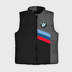 Женский жилет BMW БМВ, цвет: 3D-черный