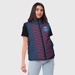 Женский жилет FC PSG: Creative, цвет: 3D-светло-серый — фото 2