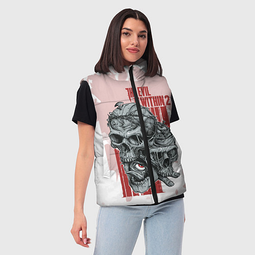 Женский жилет The Evil Within 2 / 3D-Красный – фото 3