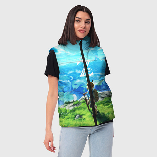 Женский жилет Z-Link / 3D-Черный – фото 3