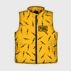 Женский жилет PUBG: Yellow Weapon, цвет: 3D-красный