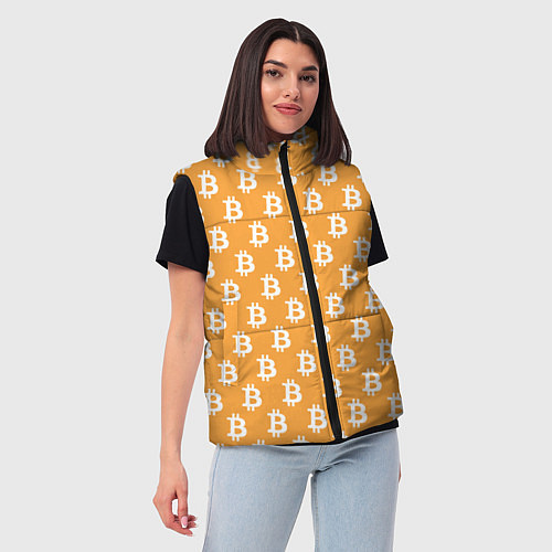 Женский жилет BTC Pattern / 3D-Красный – фото 3