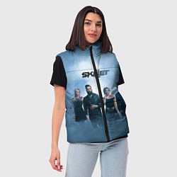 Женский жилет Skillet: Smoke, цвет: 3D-черный — фото 2