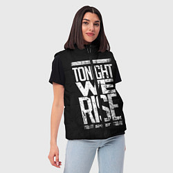 Женский жилет Skillet: We Rise, цвет: 3D-черный — фото 2