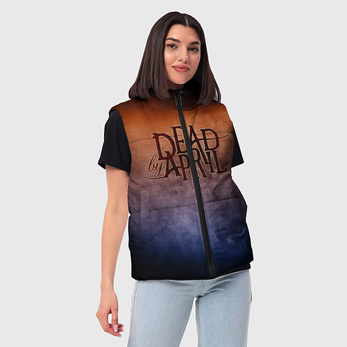 Женский жилет Dead by April / 3D-Черный – фото 3