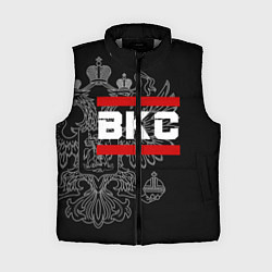 Женский жилет ВКС: герб РФ, цвет: 3D-светло-серый