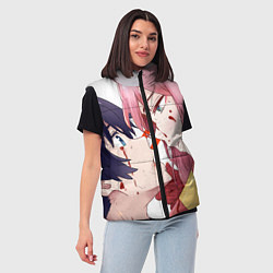 Женский жилет Darling in the FranXX, цвет: 3D-черный — фото 2