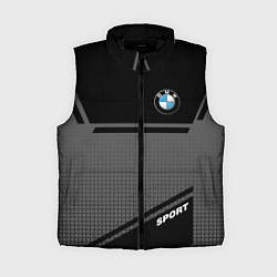 Женский жилет BMW SPORT БМВ СПОРТ, цвет: 3D-черный