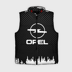 Женский жилет Opel: Black Side, цвет: 3D-красный