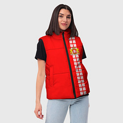 Женский жилет Грузия, цвет: 3D-черный — фото 2