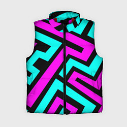 Женский жилет Maze: Violet & Turquoise