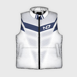 Женский жилет N7: White Armor, цвет: 3D-черный