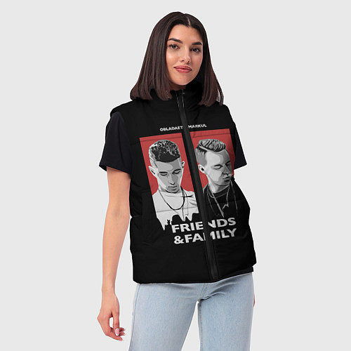 Женский жилет Markul: Friends & Family / 3D-Красный – фото 3